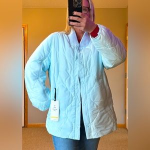 Lululemon Quilted Jacket - Powder Blue NEW